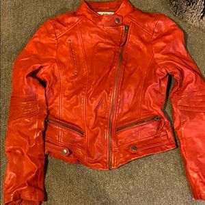 Lucky brand leather jacket
